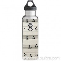 Skins Decals For Hydro Flask 21Oz Standard Mouth / Music Notes Song Page